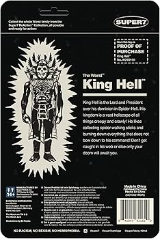 Amazon.com: Super7 The Worst King Hell (Monster Glow) - 3.75